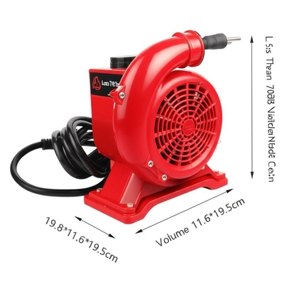 Souffleur d'air gonflable avec un niveau sonore inférieur à 70 dB, design compact 19,8*11,6*19,5 cm, volume 3,5 m, longueur du cordon d'alimentation